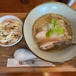 Mensutairu Shiba - スタイル貝塩＆炙りマヨトリチャーシュー丼