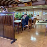 いろは本店 - 店内（座席より右まわり）➡︎