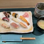 Sushi Ryuunosuke - お味噌汁は甘エビ✨✨✨