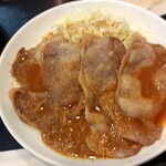 丸釘食堂 - お肉は柔らかく仕上がっておりタレと絡んでごはんが進む