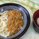 富士見うどん - うどん+生卵