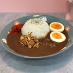 SK Dog Cafe - 当店自慢のカレーライス
セットのスープとサラダがつきます♩