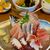 食事処 里味 - 料理写真:刺身定食　2200円　+　大盛ライス　110円