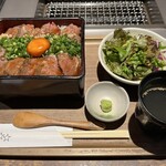 天神黒毛流 焼肉 参星 - 