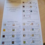 Atelier - ワインリスト♪