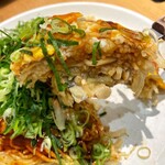 Okonokiyakimicchansouhonten - スペシャルにくたま、麺ダブル、葱かけ3