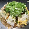 お好み焼き&たこ焼 ヴィヴィ - 肉玉そばイカ天1100円