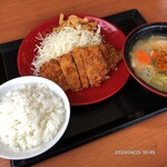 かつや - ロースカツ定食