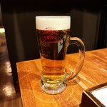 代官山 焼肉かねこ - 生ビール