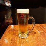 代官山 焼肉かねこ - 生ビール