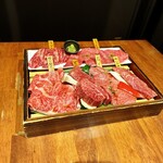 代官山 焼肉かねこ - 店主のお任せ盛り