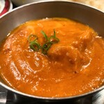 Soup Curry& Nepali Curry Bihani - エビカレー(接写)