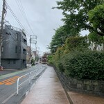 ニゲラサティバ - 帰りは目黒不動交差点を渡り不動前駅方向へ