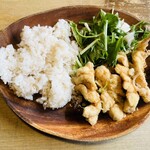 Marukan Sobaya - 油淋鶏ミニ定食