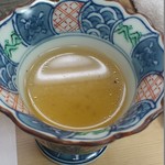 秀寿司 - ヒラメのスープ