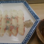 秀寿司 - ヒラメの刺身