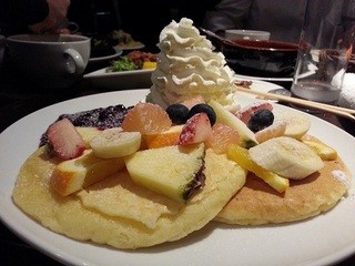 ホノルルハウス - オールフルーツパンケーキ