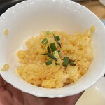 炭焼 金竜山 - 卵ご飯