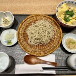 Teuchi Soba Ooishi - 親子丼ランチ（1350円）