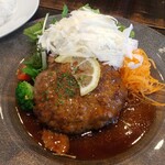 Taverna Hamburg - ジューシーハンバーグセット1080＋100