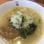 麺屋 鶏ノ湯 - 角度を変えて、レンコンの唐揚げが甘くて美味しい！