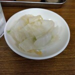 三ちゃん食堂 - お通し(無料)(2024年5月13日撮影)