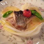 スズキのポワレ