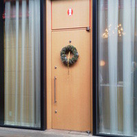 フランス料理 壺中天 - クリスマスリースの飾り