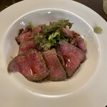 BISTRO食堂BAR ゆみこ - ローストビーフ（1800円）