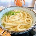 中西うどん - かけ(温)1玉 370円