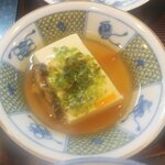 山家食堂 - 豆腐の野菜あんかけ