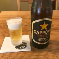 炭焼うな富士 白壁別邸 - 中瓶ビール