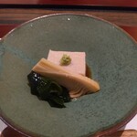 割烹 清風 - 先付：筍豆腐