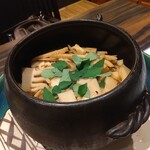割烹 清風 - 筍ご飯（お櫃）