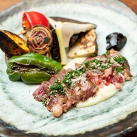 黒毛和種 リブロースの鉄板焼き 八丁味噌＆マッシュポテト