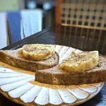 イタリア食堂SORA - ◆いちじくバター（600円）・・無花果バターがたっぷり。前回頂いて美味しかったのでオーダーしたのですが、 これ好きですね。♪