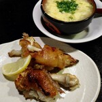 Yakitori Teichou - 豚足ハーフとたまごスープ