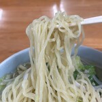 舞木ドライブイン - 硬めオーダーの中太ストレート系の麺　モチモチ