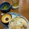 Manten Sakaba - お通し・オクラとメカブ 350円＆煮込み 450円