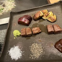 Kobe Beef steak モーリヤ 祇園 - 