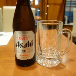 Sousakuchuukaryouripandanoie - アサヒスーパードライ(中瓶)¥660（税込）