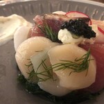 ドン マンジョーネ ディ ナポリ - 本日鮮魚のカルパッチョ