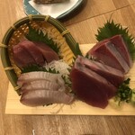 Taishuu sushi sakaba jinbee tarou - これで1,000円、お刺身はリーズナブルではないかも…