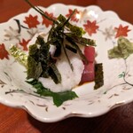 えんや - マグロの山かけ