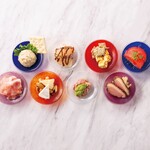 Assortment of 3 cold dishes to choose from