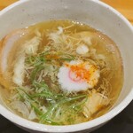 麺や 清流 - つけ汁の見た目最高