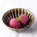 Blueberry sherbet from Kumamoto prefecture