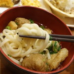 Kokosu - 朝食バイキングの うどん②