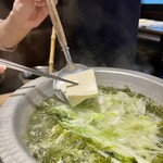 Ebisudai - 金目鯛のしゃぶしゃぶ 豆腐
