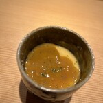 東麻布 天本 - 滋味深いコノワタ茶碗蒸し☆
